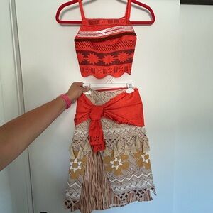 Disney deluxe Moana dress - EUC